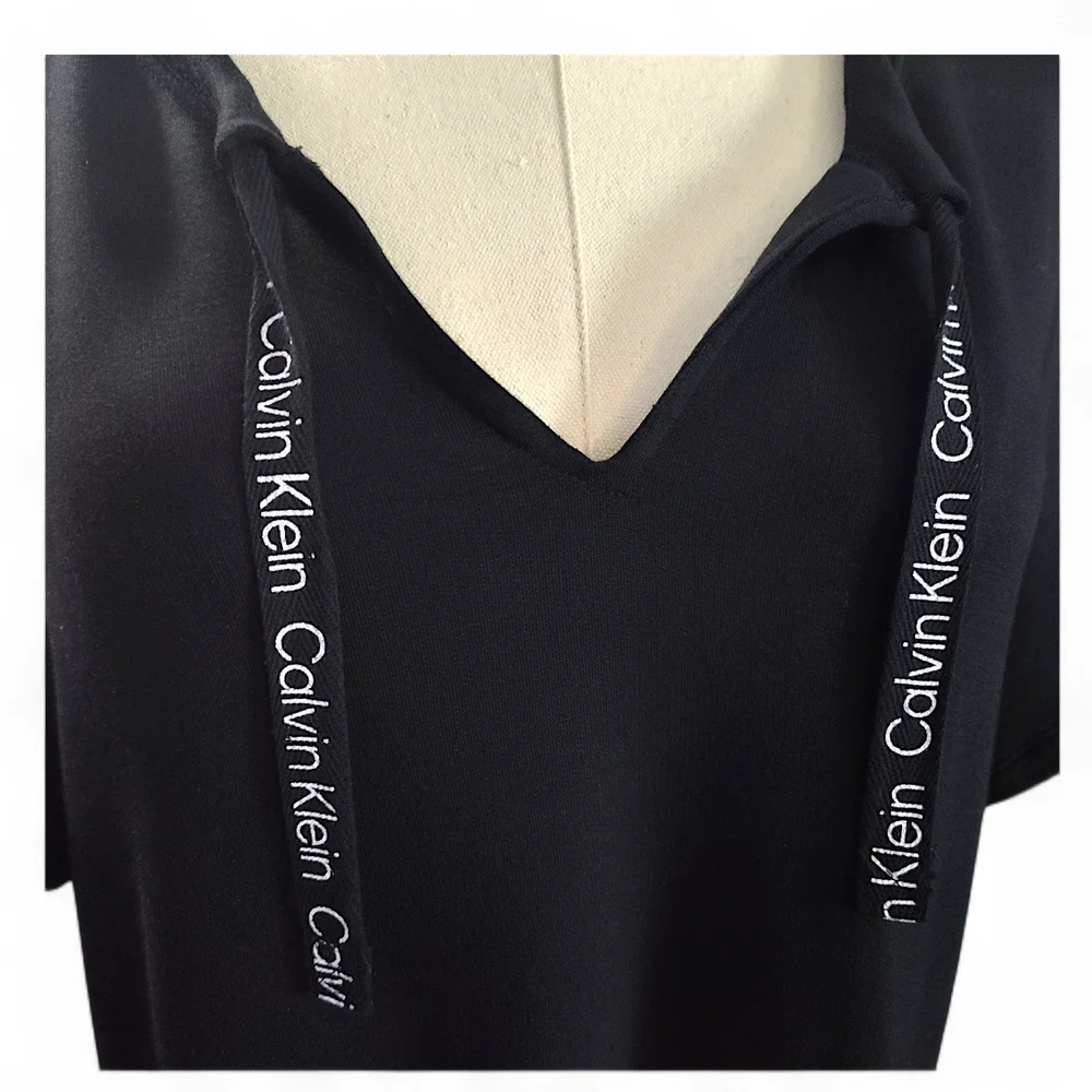 Calvin Klein Casual Midi Dress Womens Size Large/ Black - Picture 4 of 9